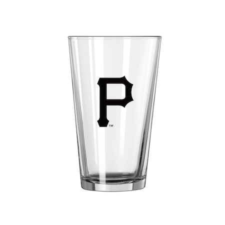 Logo Brands Pittsburgh Pirates 16oz Gameday Pint Glass 523-G16P-1